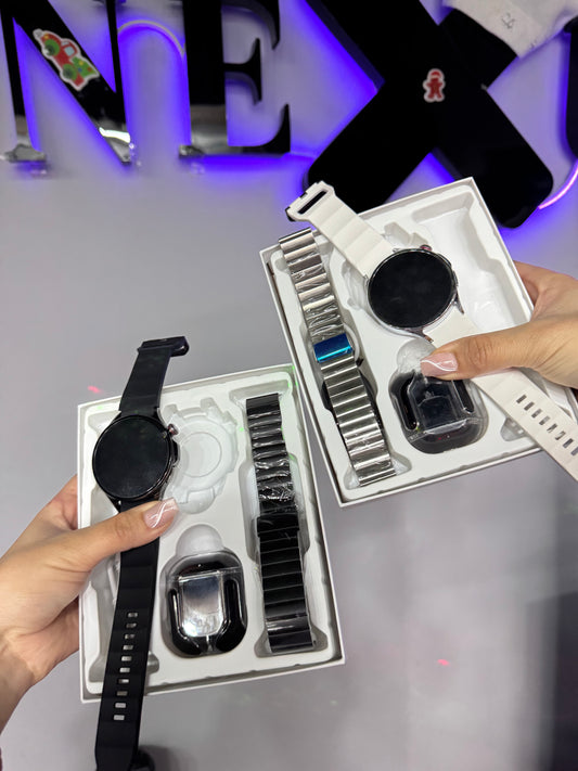 COMBO 2 SMARTWATCH REDONDOS